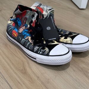Converse Men’s /Wonen’s Superhero Sneakers - Black, Blue, Red